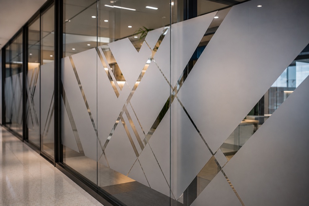 Glass Branding (Frosted)